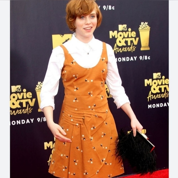 Emporio Armani Dress (burnt orange) - Picture 4 of 7